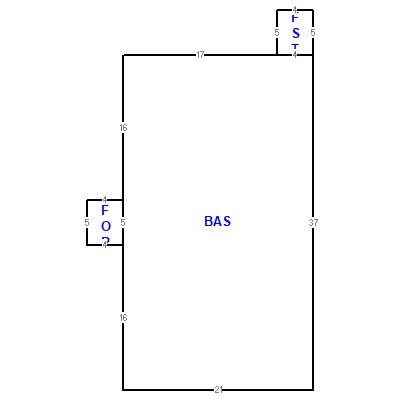 Building layout (traversing data) of this property
