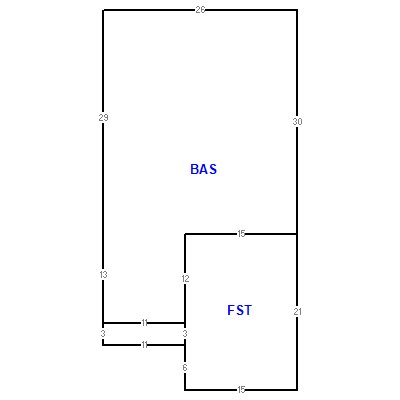 Building layout (traversing data) of this property