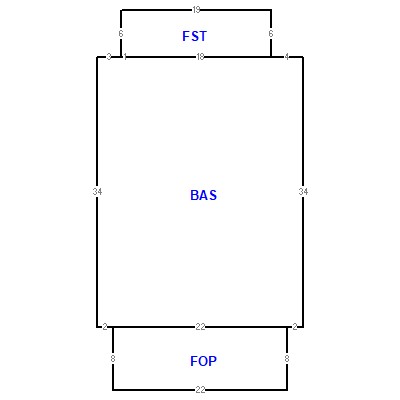 Building layout (traversing data) of this property