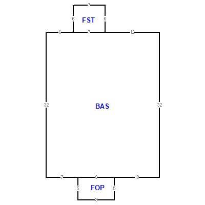 Building layout (traversing data) of this property