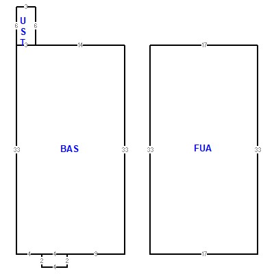 Building layout (traversing data) of this property