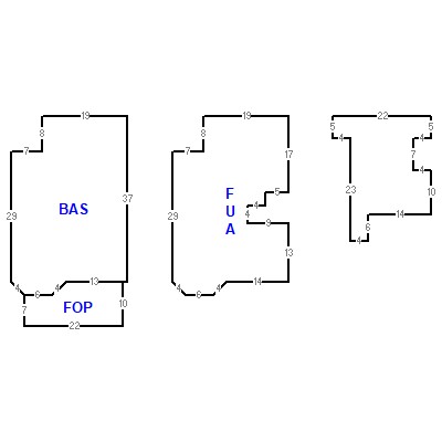 Building layout (traversing data) of this property