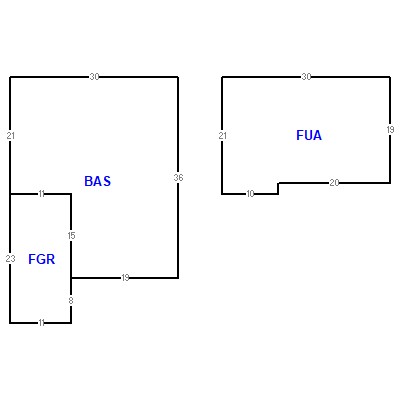 Building layout (traversing data) of this property
