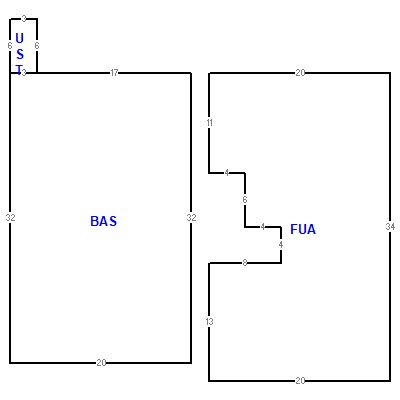 Building layout (traversing data) of this property