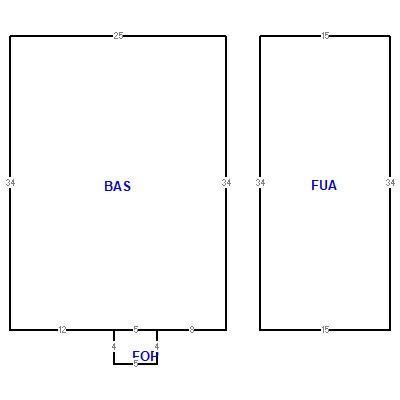 Building layout (traversing data) of this property