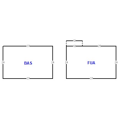 Building layout (traversing data) of this property