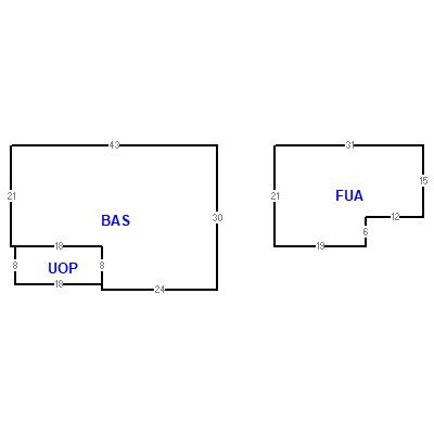 Building layout (traversing data) of this property