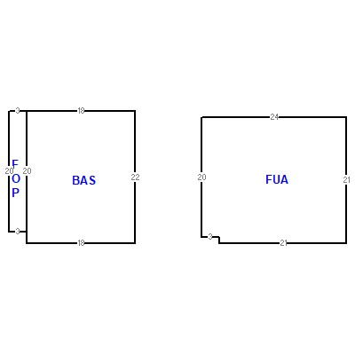 Building layout (traversing data) of this property