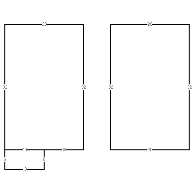 Building layout (traversing data) of this property