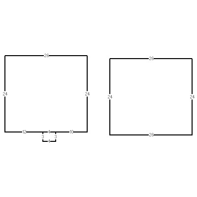 Building layout (traversing data) of this property