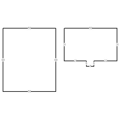 Building layout (traversing data) of this property