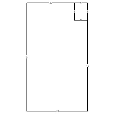 Building layout (traversing data) of this property
