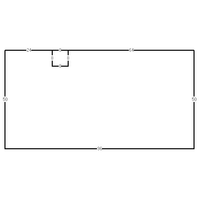 Building layout (traversing data) of this property