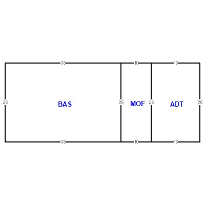 Building layout (traversing data) of this property
