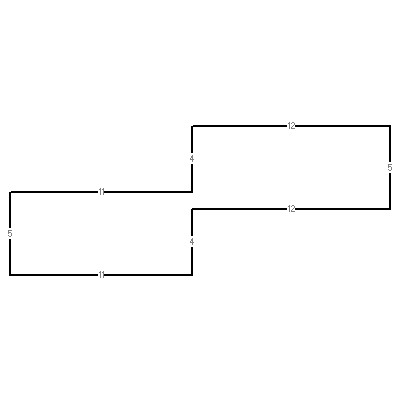 Building layout (traversing data) of this property