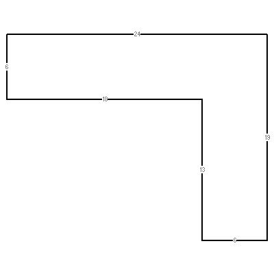 Building layout (traversing data) of this property