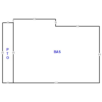 Building layout (traversing data) of this property