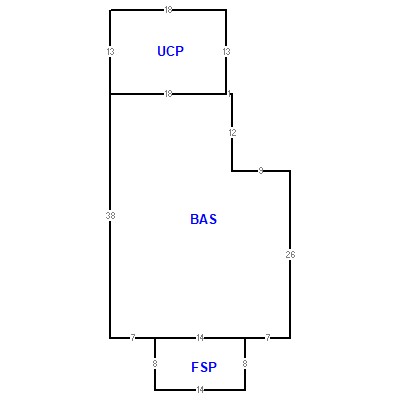 Building layout (traversing data) of this property