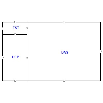 Building layout (traversing data) of this property