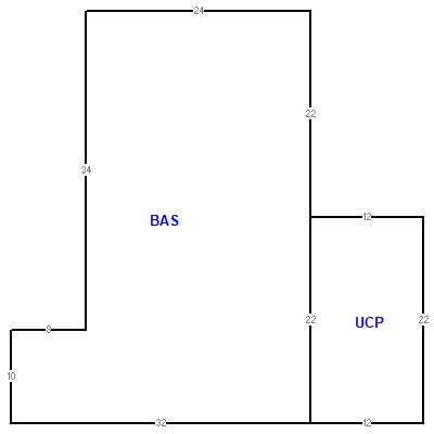 Building layout (traversing data) of this property