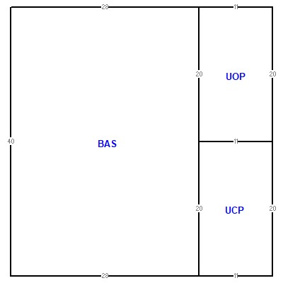 Building layout (traversing data) of this property