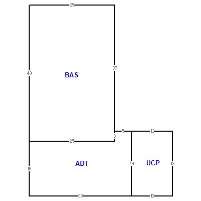 Building layout (traversing data) of this property