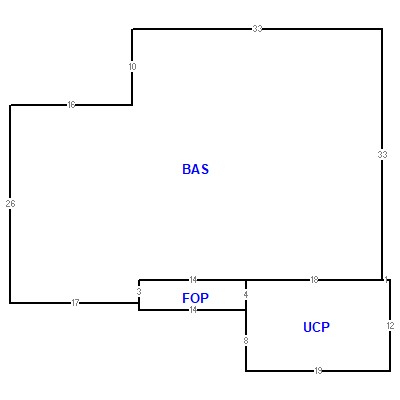 Building layout (traversing data) of this property
