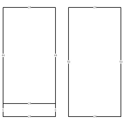 Building layout (traversing data) of this property