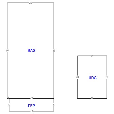 Building layout (traversing data) of this property