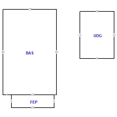 Building layout (traversing data) of this property
