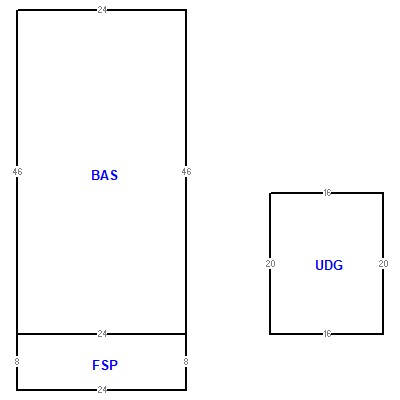 Building layout (traversing data) of this property