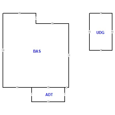 Building layout (traversing data) of this property