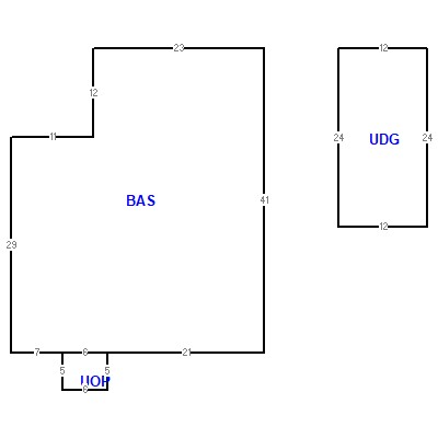 Building layout (traversing data) of this property