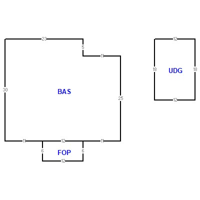 Building layout (traversing data) of this property