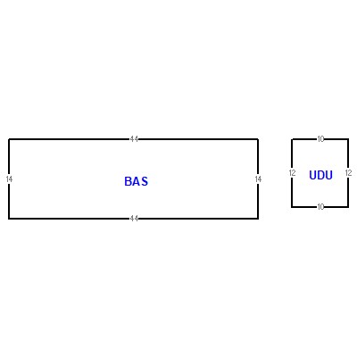 Building layout (traversing data) of this property