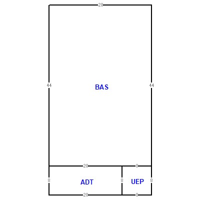 Building layout (traversing data) of this property