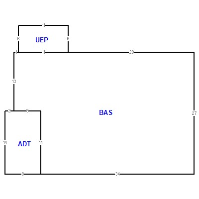 Building layout (traversing data) of this property