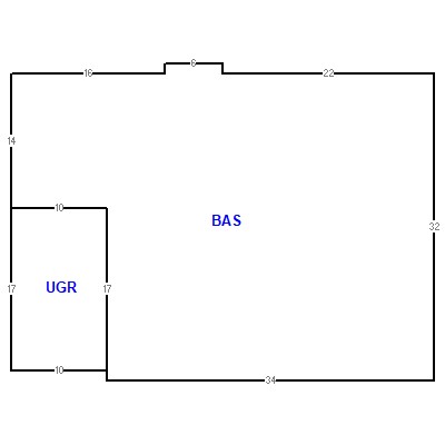 Building layout (traversing data) of this property