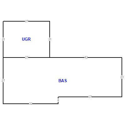 Building layout (traversing data) of this property
