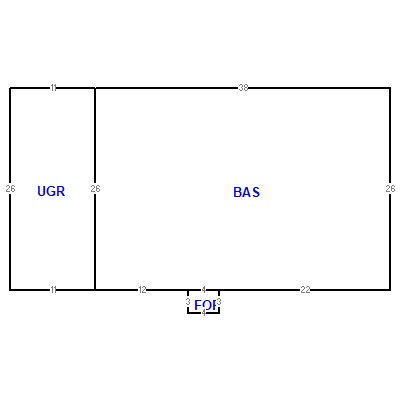 Building layout (traversing data) of this property