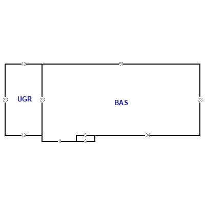 Building layout (traversing data) of this property