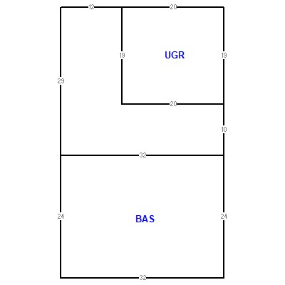 Building layout (traversing data) of this property