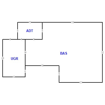 Building layout (traversing data) of this property
