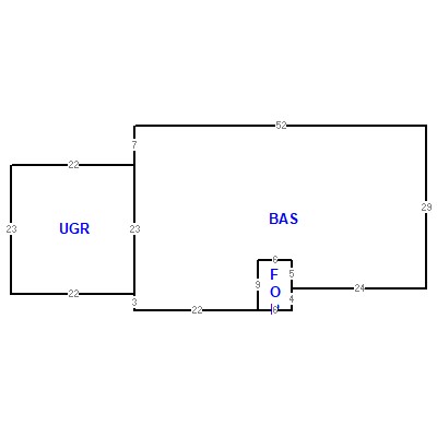 Building layout (traversing data) of this property