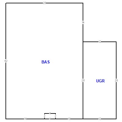 Building layout (traversing data) of this property