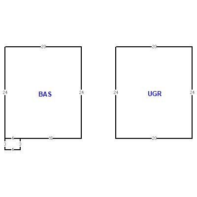 Building layout (traversing data) of this property