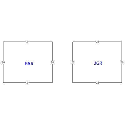 Building layout (traversing data) of this property