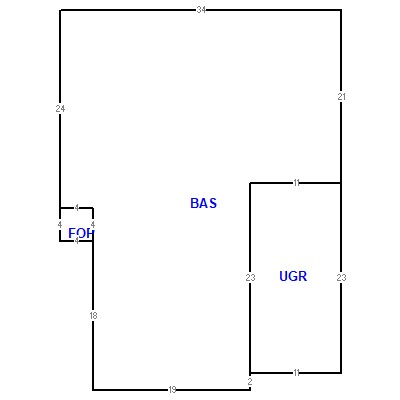 Building layout (traversing data) of this property