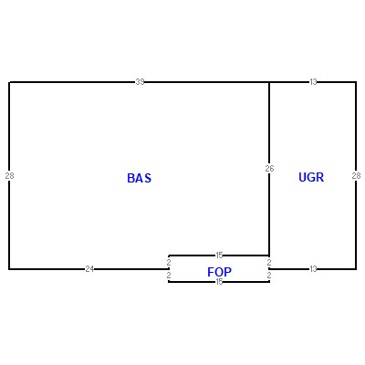 Building layout (traversing data) of this property
