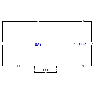 Building layout (traversing data) of this property